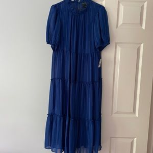 Gabby Skye loose maxi dress in cobalt blue